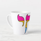 Pan Pride-vlag Chai Latte Mok (Linkerhoek)