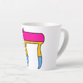 Pan Pride-vlag Chai Latte Mok (Rechterhoek)