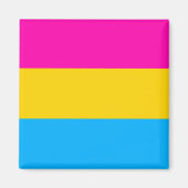 Pan pride vlag magneet (Voorkant)