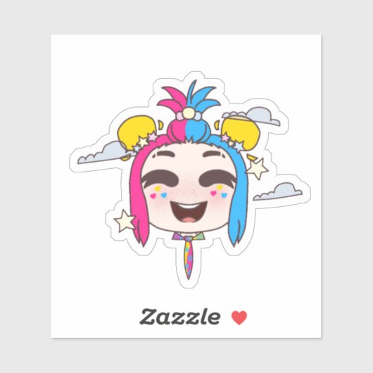 PAN schattige sticker (Vel)