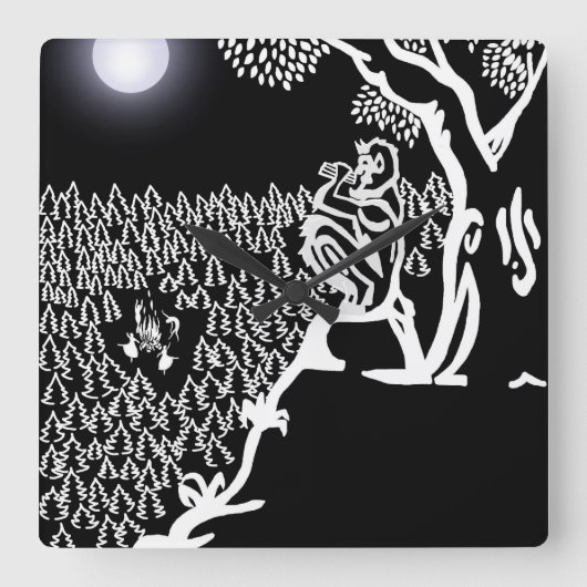 Pan Serenade Wall klok (Voorkant)