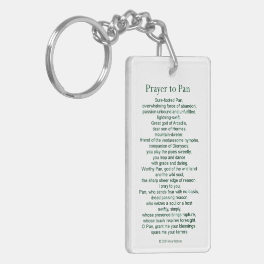 Pan Sleutelhanger (Voorkant Links)