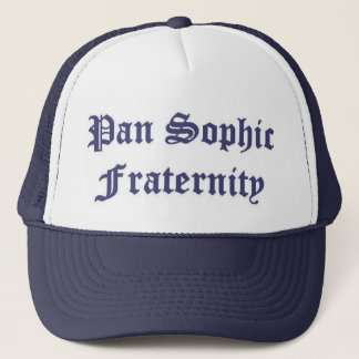 Pan Sophic Navy Trucker Hat Pet