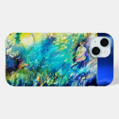 PAN SPEELT VLOOT EN DEER IN GROENE WOODLAND Case-Mate iPhone CASE (Achterkant (horizontaal))