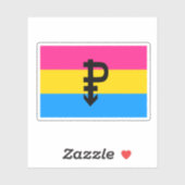 Pan trots sticker (Vel)