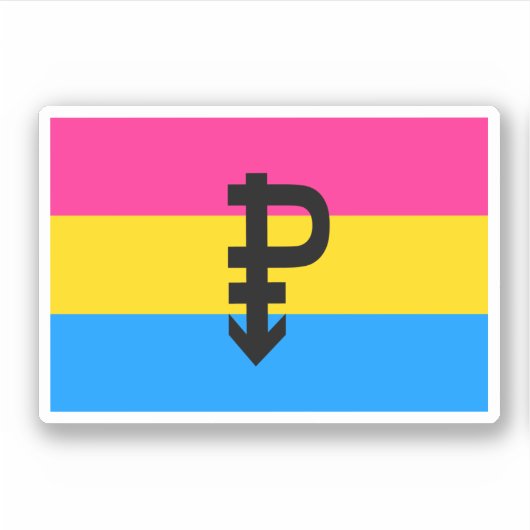 Pan trots sticker (Voorkant)