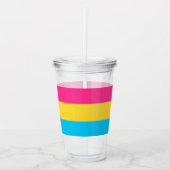 Pan Vibe Acryl Tumbler Acryl Drinkbeker (Voorkant)
