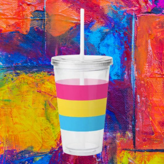 Pan Vibe Acrylic Bekerkop Acryl Drinkbeker