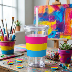 Pan Vibe Acrylic Bekerkop Acryl Drinkbeker