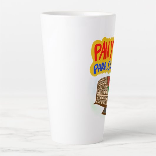 Pan y Circo para el Pueblo. Latte Mok (Voorkant)