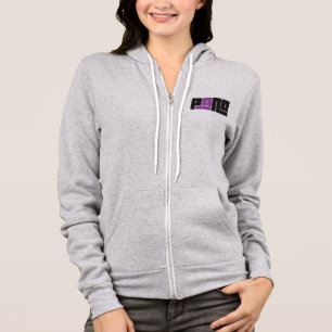 Pana Zwart en Paarse Hoodie