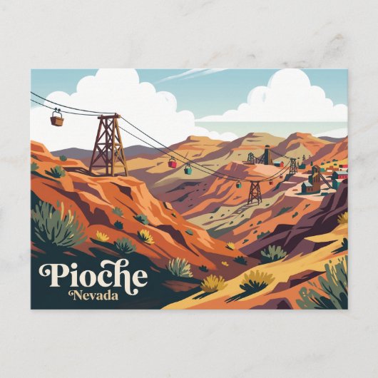 Panaca en Pioche VS Briefkaart (Voorkant)