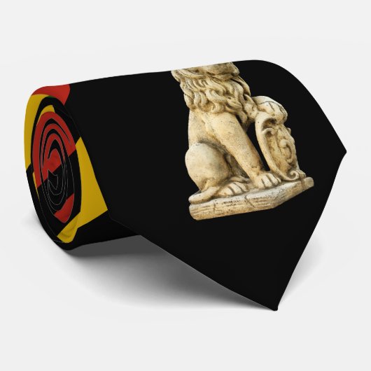 panafrican cosus lion stropdas (Opgerold)