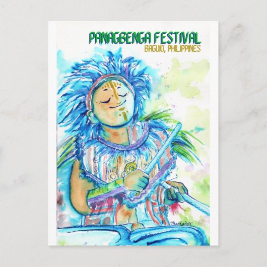 Panagbenga Festival - DNM Briefkaarten (Voorkant)