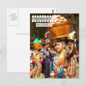 Panagbenga Festival in Baguio Filipijnen Briefkaart (Voorkant / Achterkant)