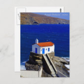 Panagia Thalassini - Andros Briefkaart (Voorkant / Achterkant)