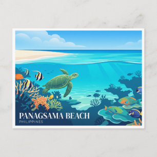 Panagsama-strand Moalboal Filipijnen Briefkaart
