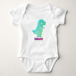 PAÑALERO PARA BEBE DINOSAURIO ROMPER