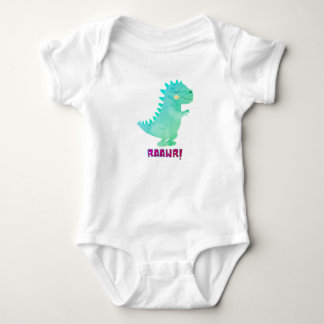 PAÑALERO PARA BEBE DINOSAURIO ROMPER