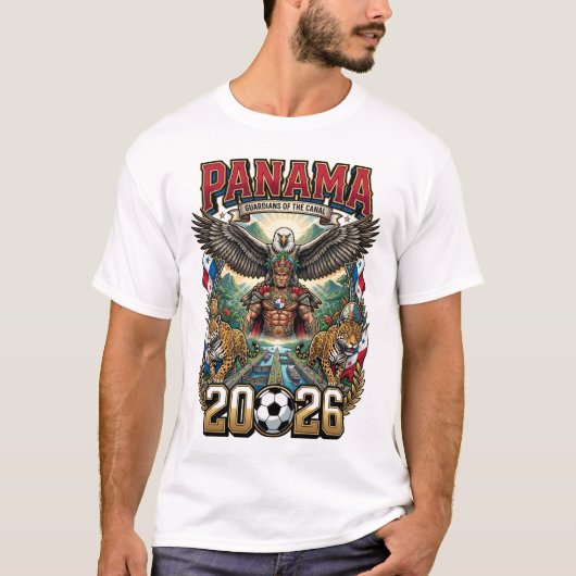 Panama 2026 Fan T-Shirt (Voorkant)