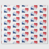 Panama Annular Eclipse Wrapping Paper Cadeaupapier (Vlak)