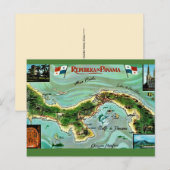 Panama ansichtkaart briefkaart (Voorkant / Achterkant)
