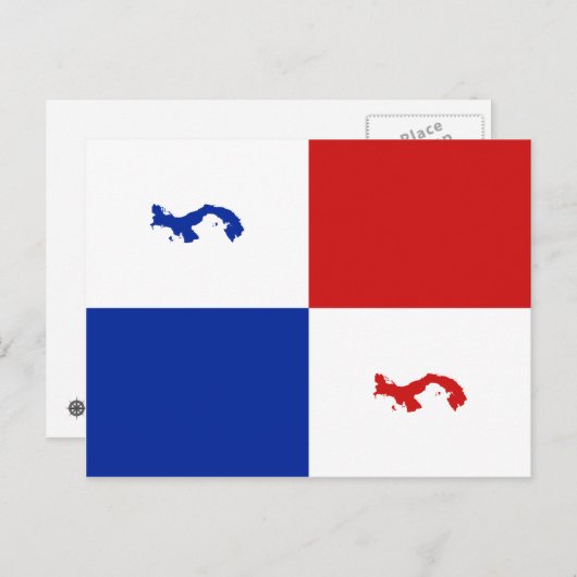 Panama Banner Briefkaart (Voorkant / Achterkant)