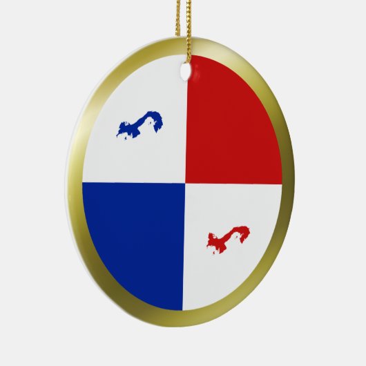 Panama Banner Ornament (Rechts)