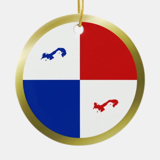 Panama Banner Ornament (Voorkant)