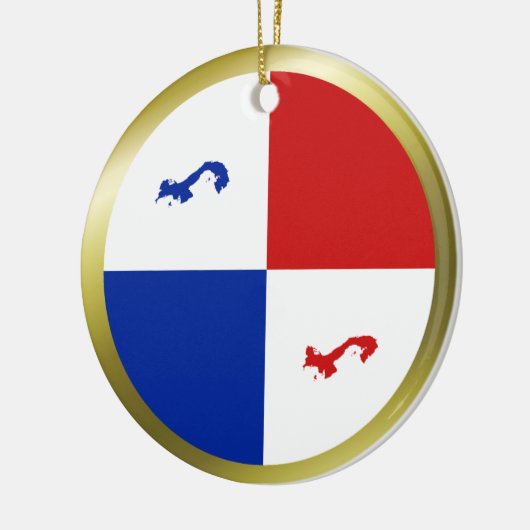 Panama Banner Ornament (Links)