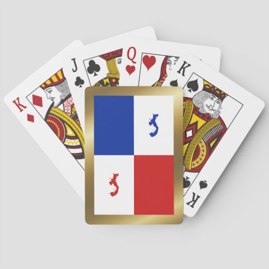Panama Banner-speelkaarten Pokerkaarten (Achterkant)