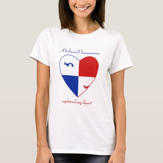 Panama Banner Sweetheart T-Shirt (Voorkant)