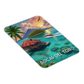 Panama Bocas del Toro Reizen Magneet (Rechterzijde)