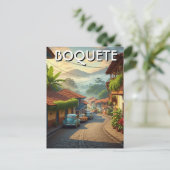 Panama Boquete Reizen Briefkaart (Staand voorkant)