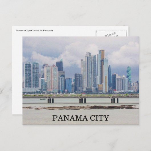 panama briefkaart (Voorkant / Achterkant)