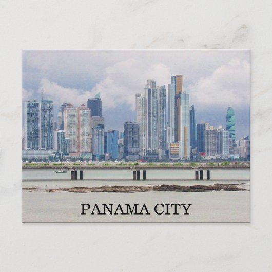 panama briefkaart (Voorkant)