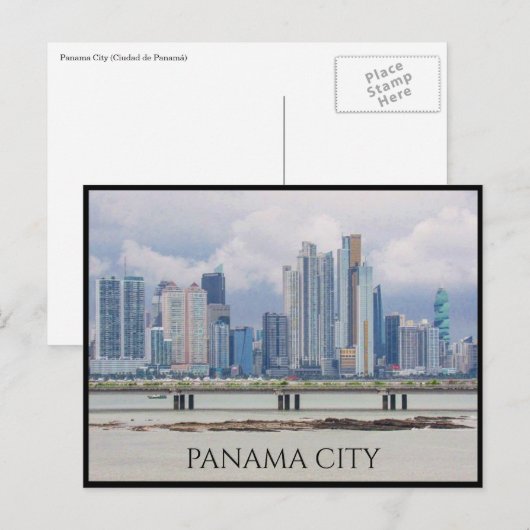 panama briefkaart (Voorkant / Achterkant)