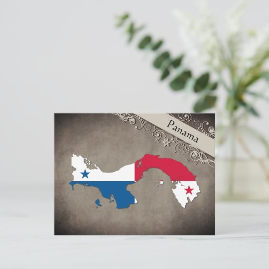 Panama Briefkaart (Staand voorkant)