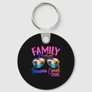 Panama C Vakantie 2026 Souvenir Overeenkomende Fam Sleutelhanger