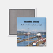 Panama Canal (aanpasbaar) Magneet (Voorkant / Achterkant)