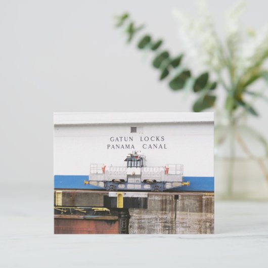 Panama Canal Briefkaart (Staand voorkant)