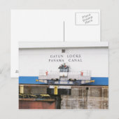 Panama Canal Briefkaart (Voorkant / Achterkant)
