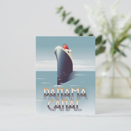 Panama Canal Briefkaart (Staand voorkant)