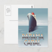 Panama Canal Briefkaart (Voorkant / Achterkant)