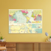 Panama Canal Canvas Afdruk (Insitu (Woonkamer))
