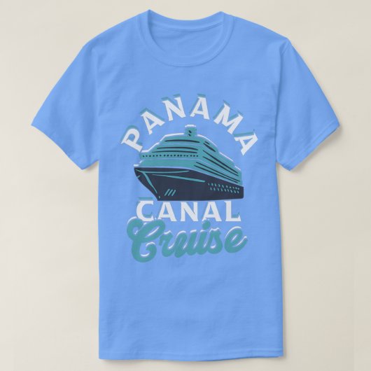Panama canal cruise Central America Carriboon Beac T-shirt (Design voorkant)