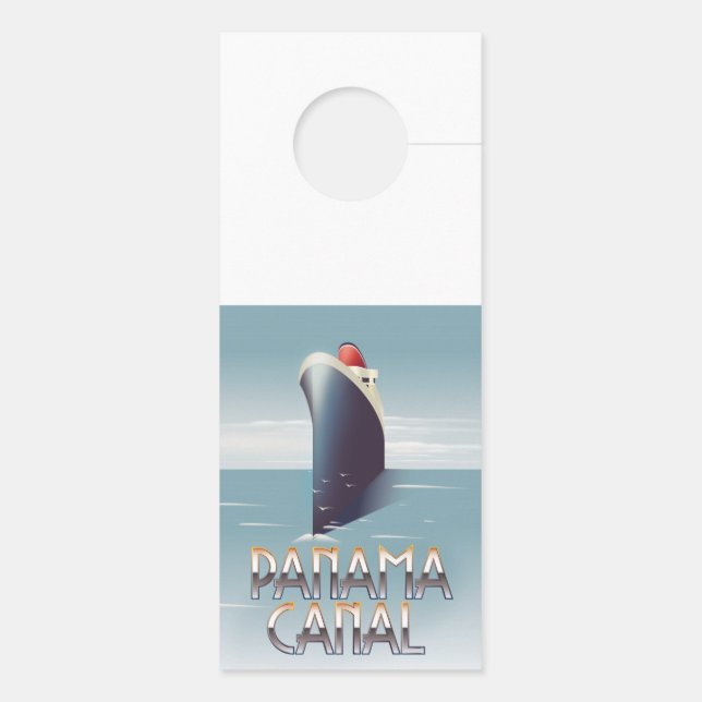 Panama Canal Deurhanger (Achterkant)