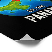 Panama Canal Est.1881  Poster (Hoek)