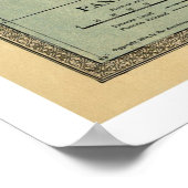 Panama Canal Map - 1904 Poster (Hoek)