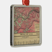 Panama Canal Metalen Ornament (Rechts)